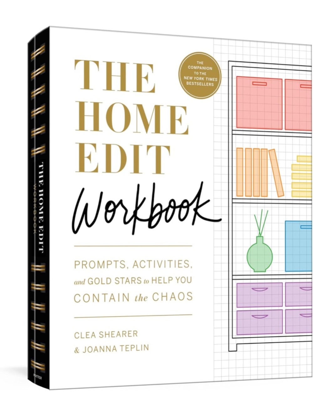 The Home Edit Workbook: Prompts, Activities, and Gold Stars for Organization